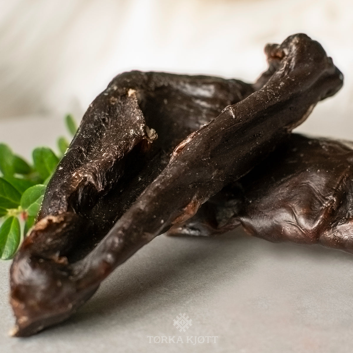 Tørka reinhjerte, to hele hjerter